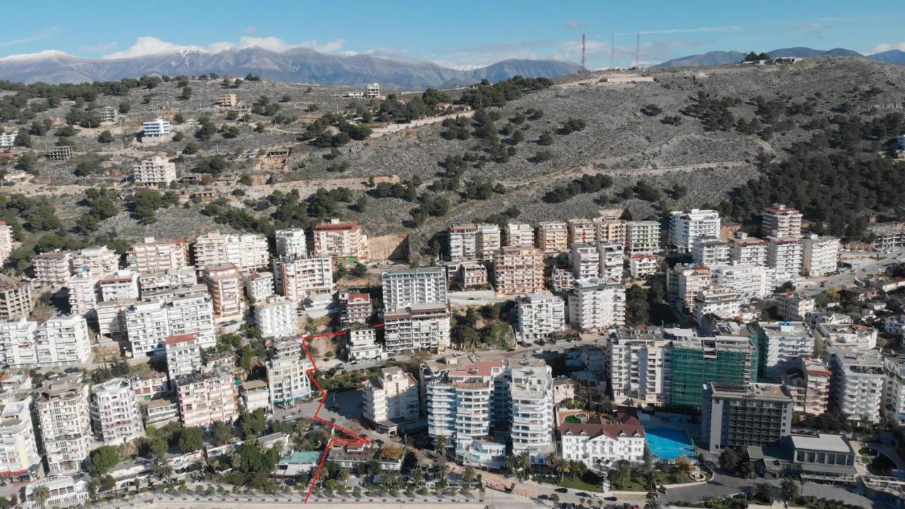 Blue Eye Apartment Sarandë Exterior foto